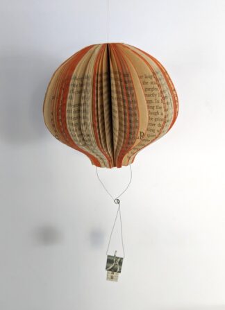 Living on the Edge Hot Air Balloon, Orange