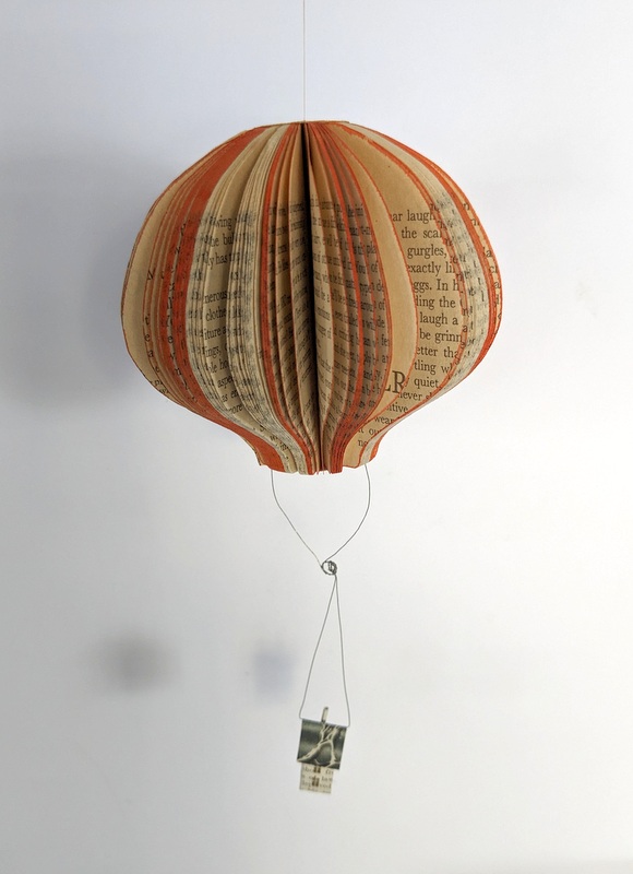 Living on the Edge Hot Air Balloon, Orange