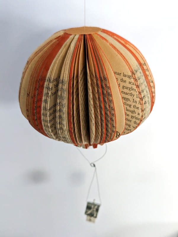 Living on the Edge Hot Air Balloon, Orange - Image 5