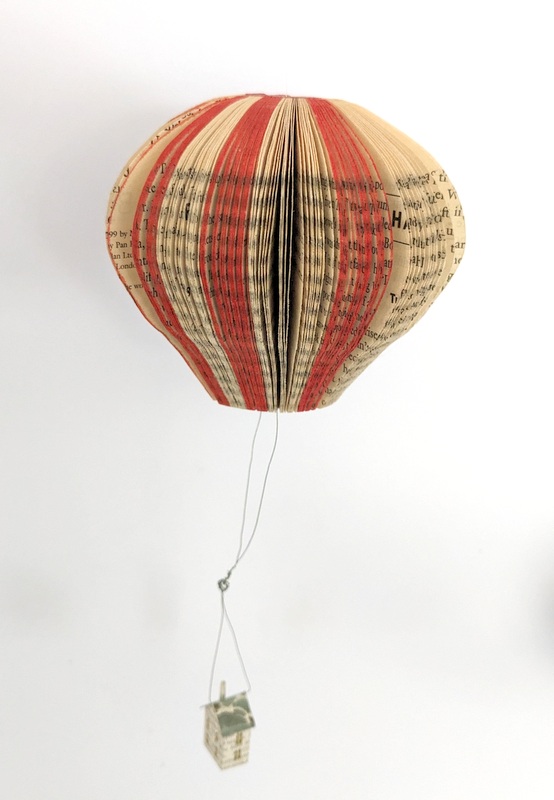 Living on the Edge Hot Air Balloon, Red